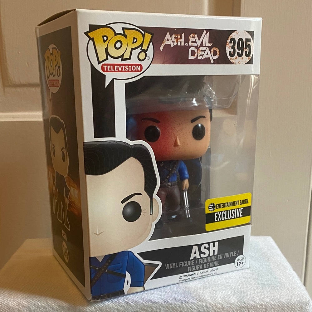 NEW Funko Pop! Ash Evil Dead Action Figure - Blue and Black